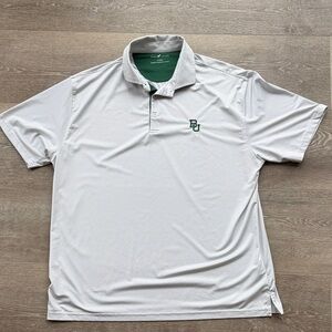 Baylor University White Polo Shirt